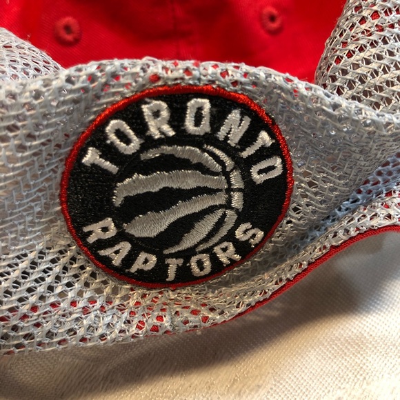 Adidas Toronto Raptors Snapback Hat Cap 2015 NBA Basketball  Mesh - Picture 3 of 13